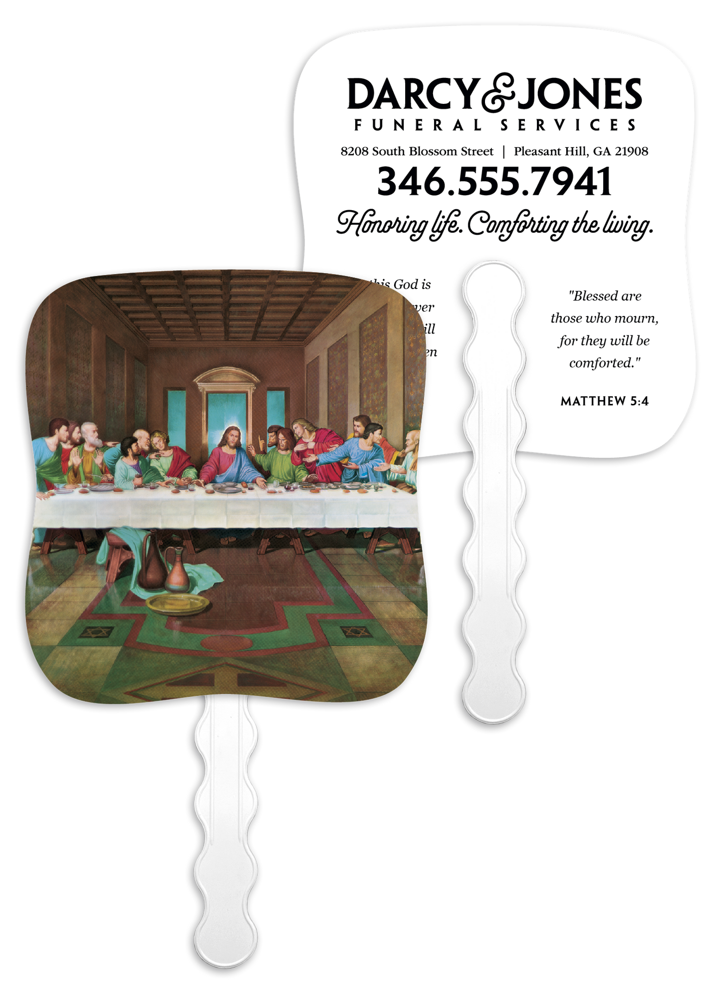 Skinner Kennedy The Last Supper Pictorial Fan-2641