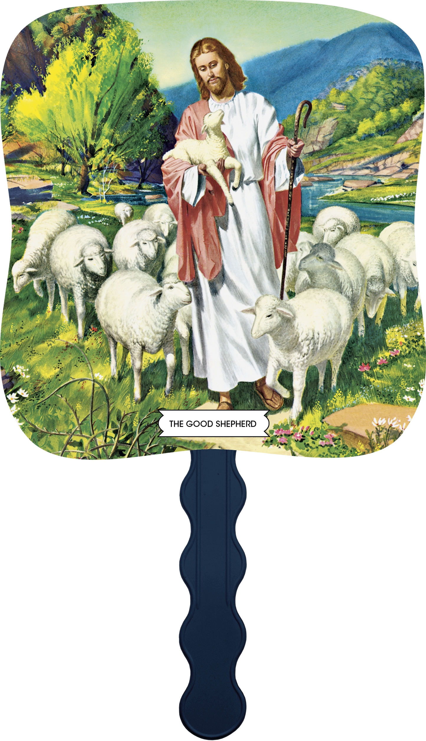 Skinner Kennedy The Good Shepherd Pictorial Fan-2643