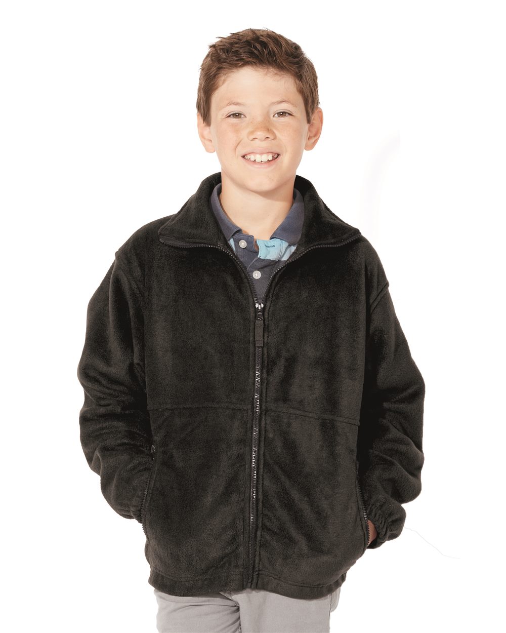 Sierra Pacific Youth Fleece Full-Zip Jacket - 4061
