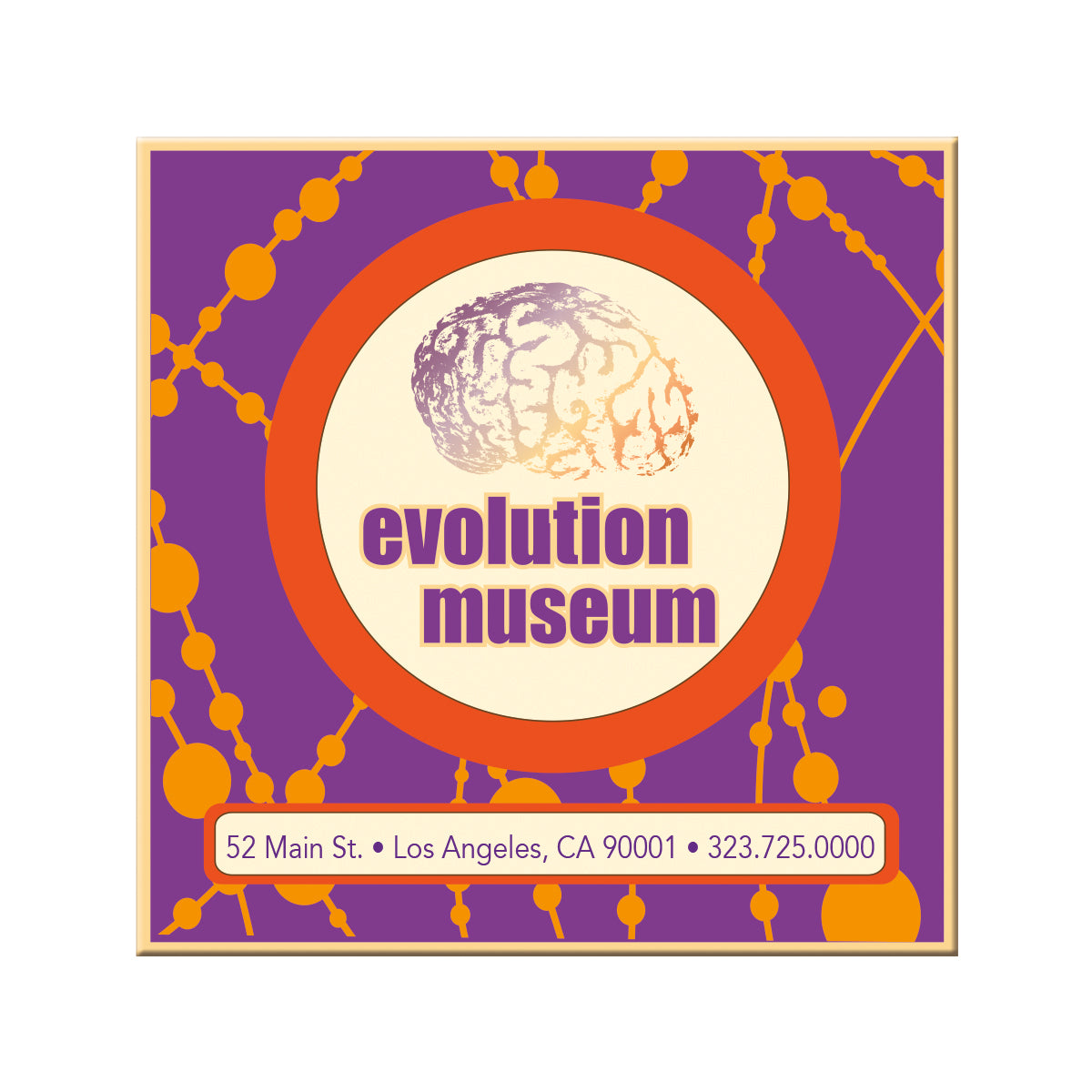 Good Value 3 x 3 Square Magnet-31794