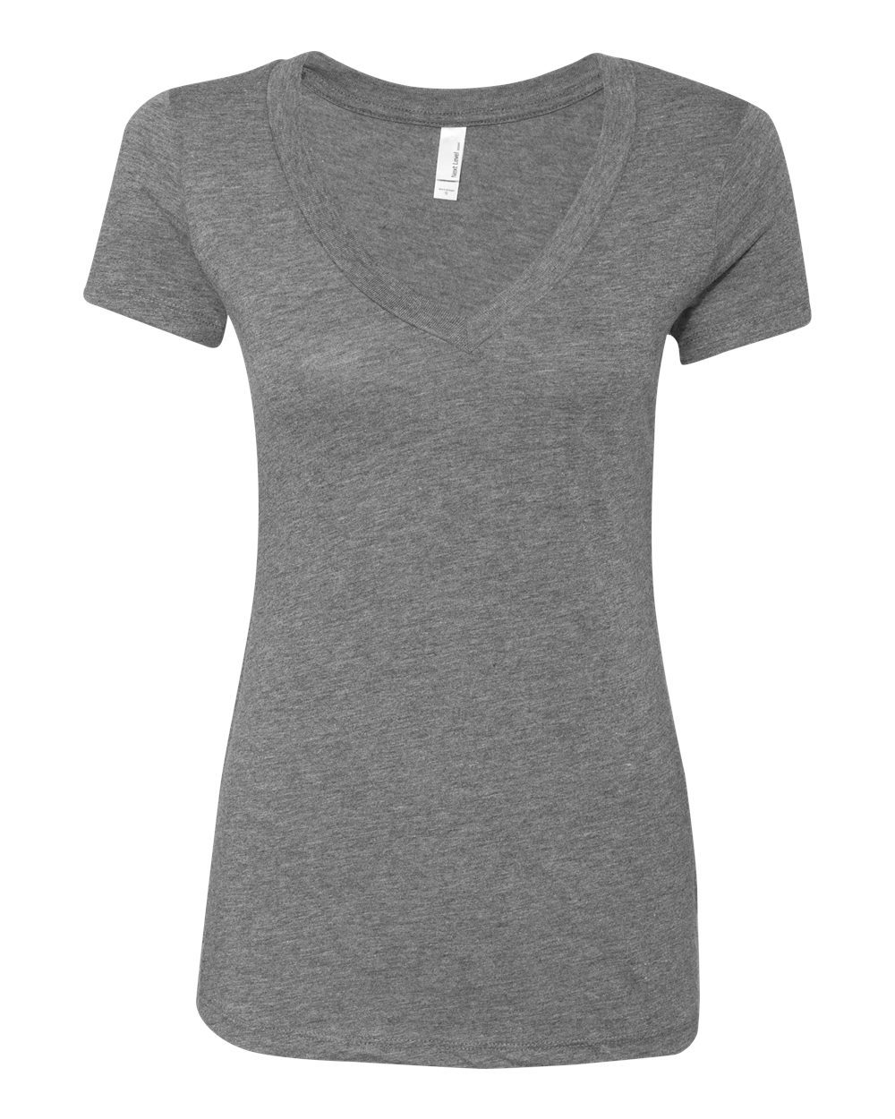 Next Level Women’s Triblend Deep V-Neck T-Shirt - 6740