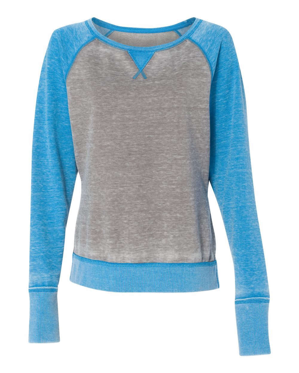 J. America Women’s Zen Fleece Raglan Sweatshirt - 8927