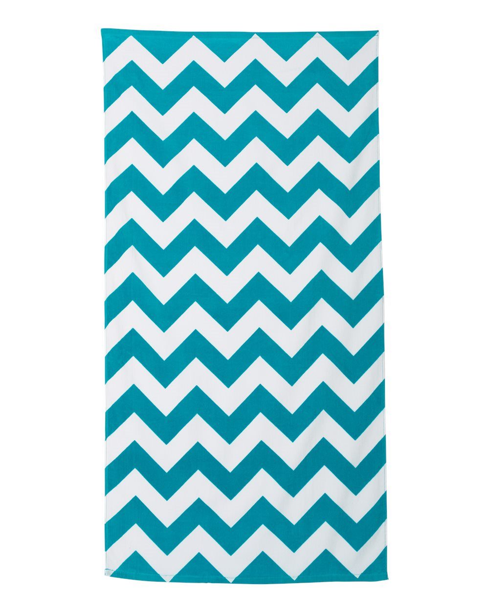 Carmel Towel Company Chevron Velour Beach Towel - C3060X