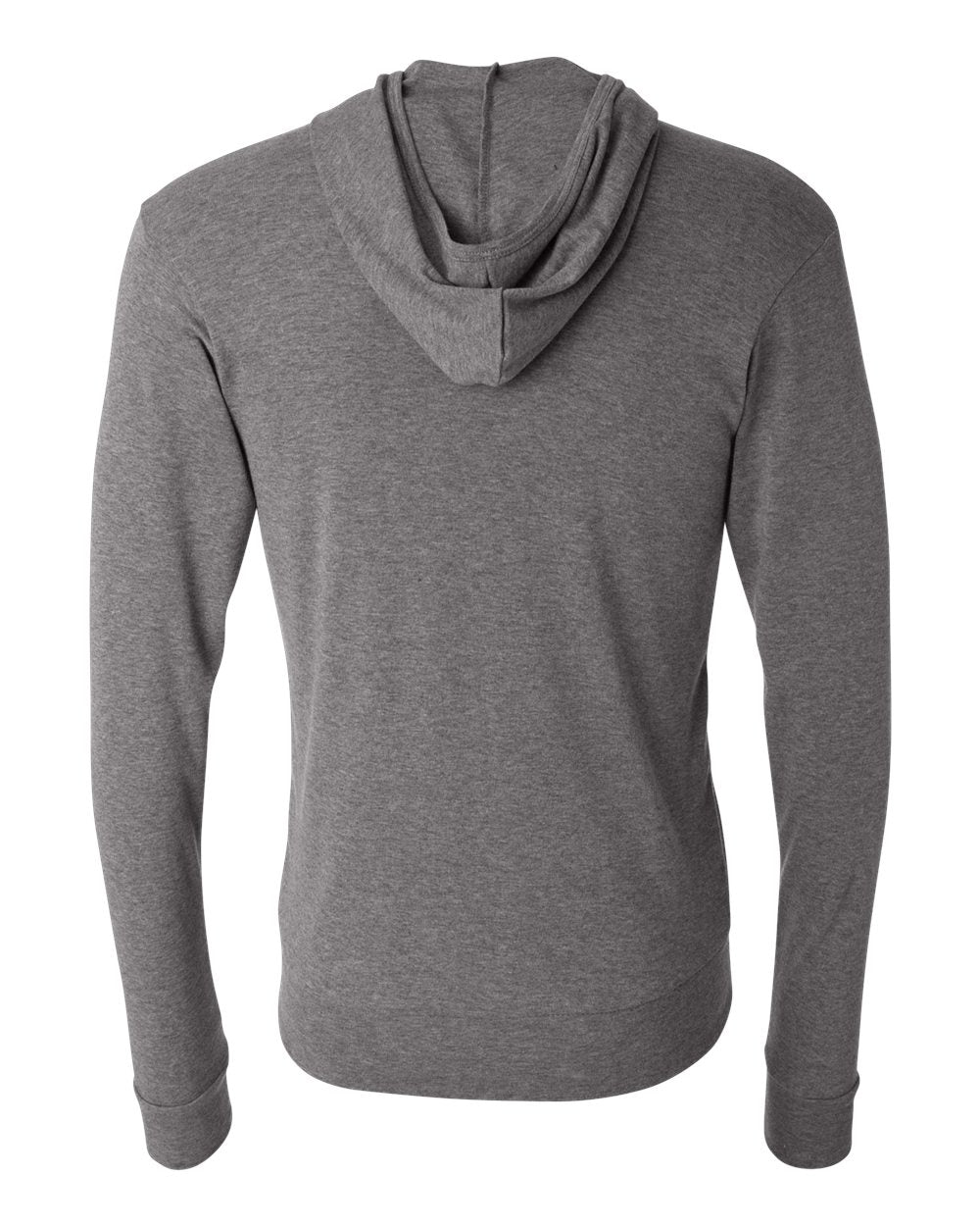 BELLA + CANVAS Triblend Lightweight Full-Zip Hooded Long Sleeve Tee - 3939
