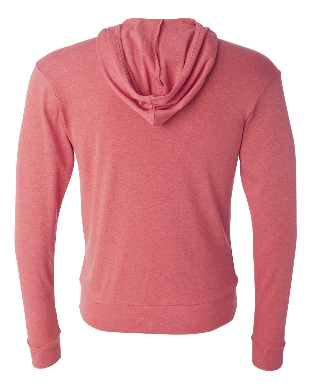 BELLA + CANVAS Triblend Lightweight Full-Zip Hooded Long Sleeve Tee - 3939