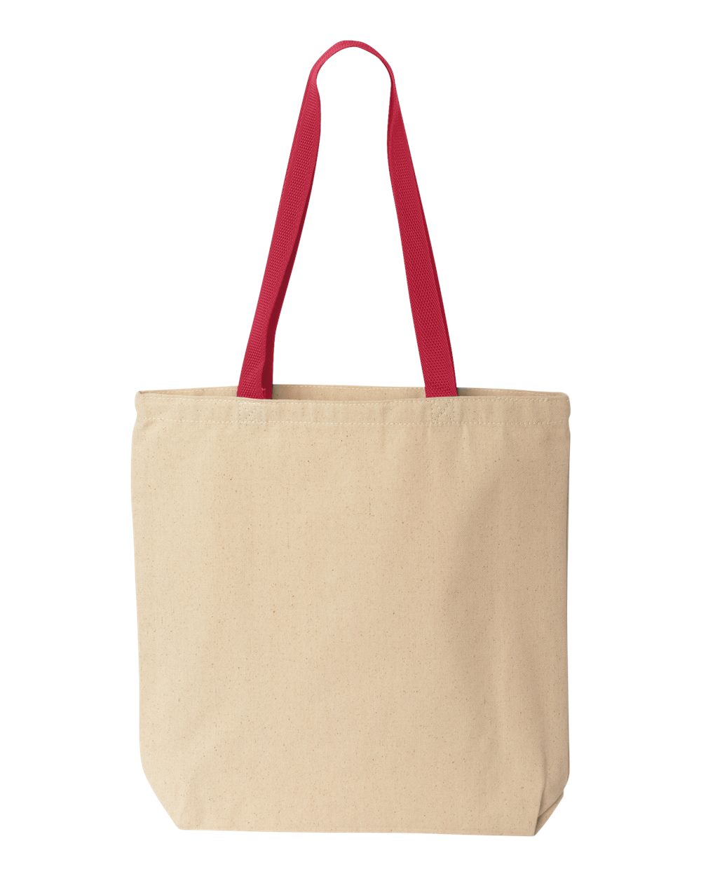 Liberty Bags Natural Tote with Contrast-Color Handles - 8868