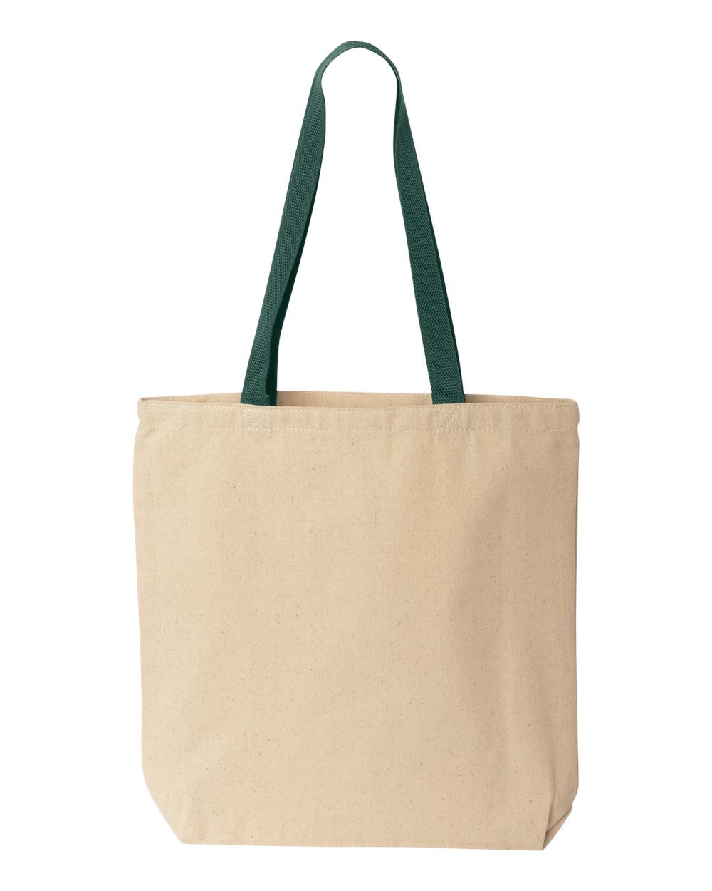 Liberty Bags Natural Tote with Contrast-Color Handles - 8868