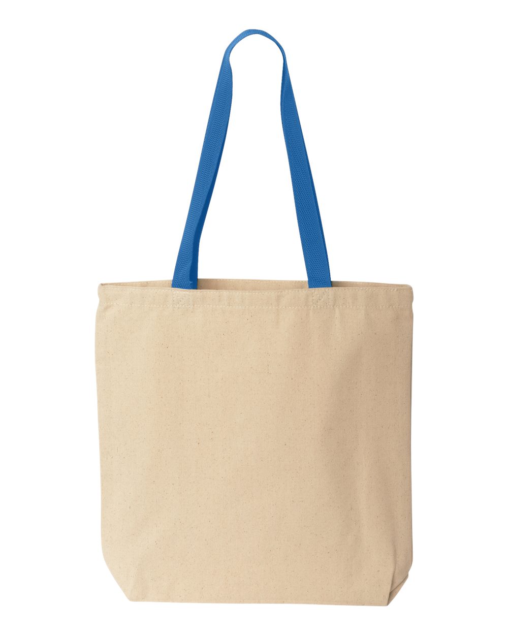 Liberty Bags Natural Tote with Contrast-Color Handles - 8868