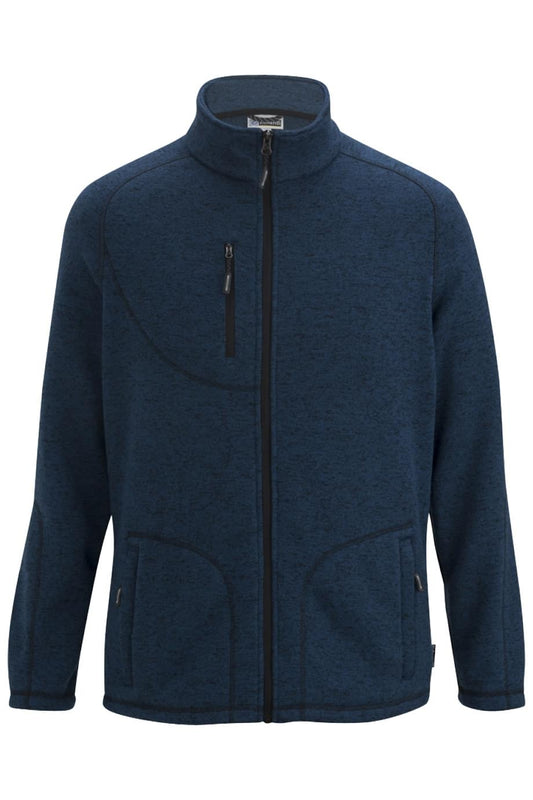 Sweater Knit Mens Jacket