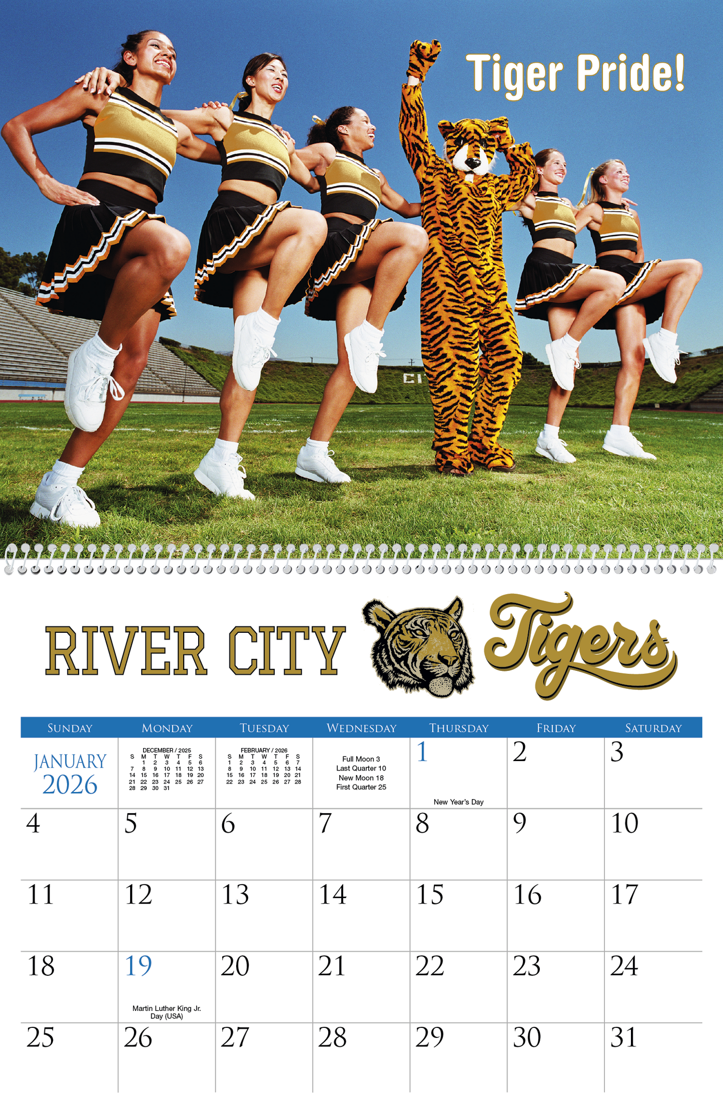 Triumph Calendars Small Quantity Custom Spiral Calendar-350