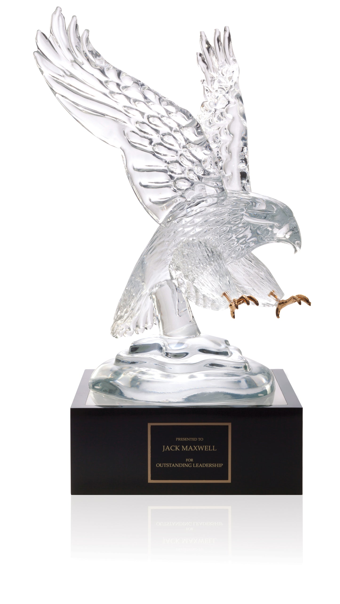 Pino Signoretto Eagle Award with 4 Lighted Pedestal-35621