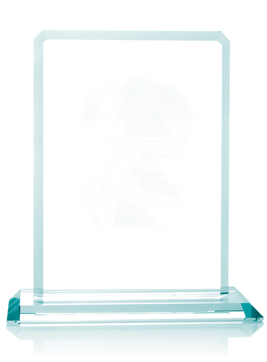 JAFFA Clipped Jade Crystal Award-35665