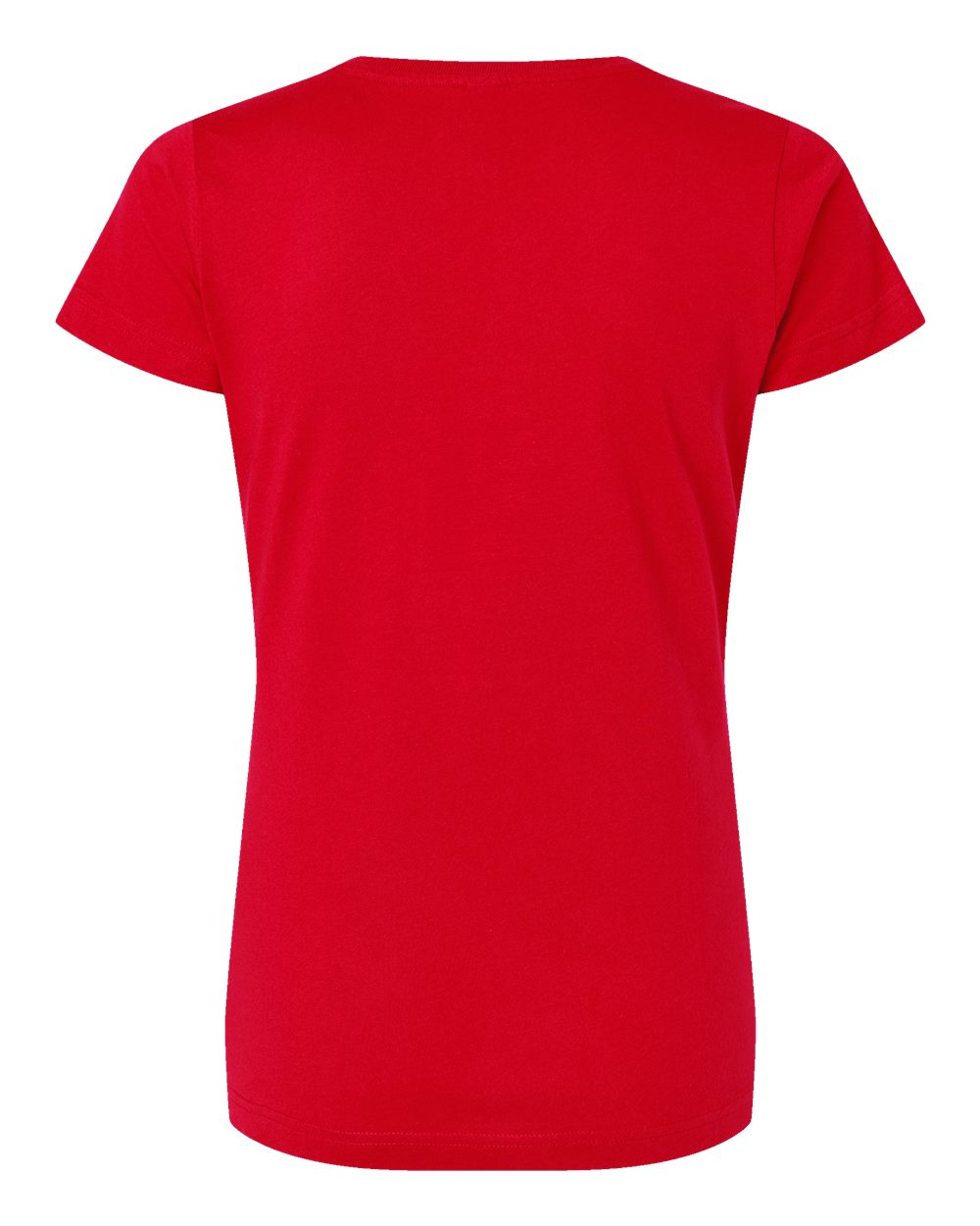 LAT Women's Fine Jersey V-Neck Tee - 3507