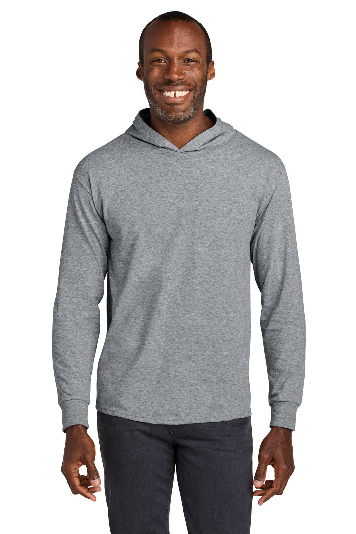 Jerzees Classics? Unisex Cotton Long Sleeve Hooded T-Sh