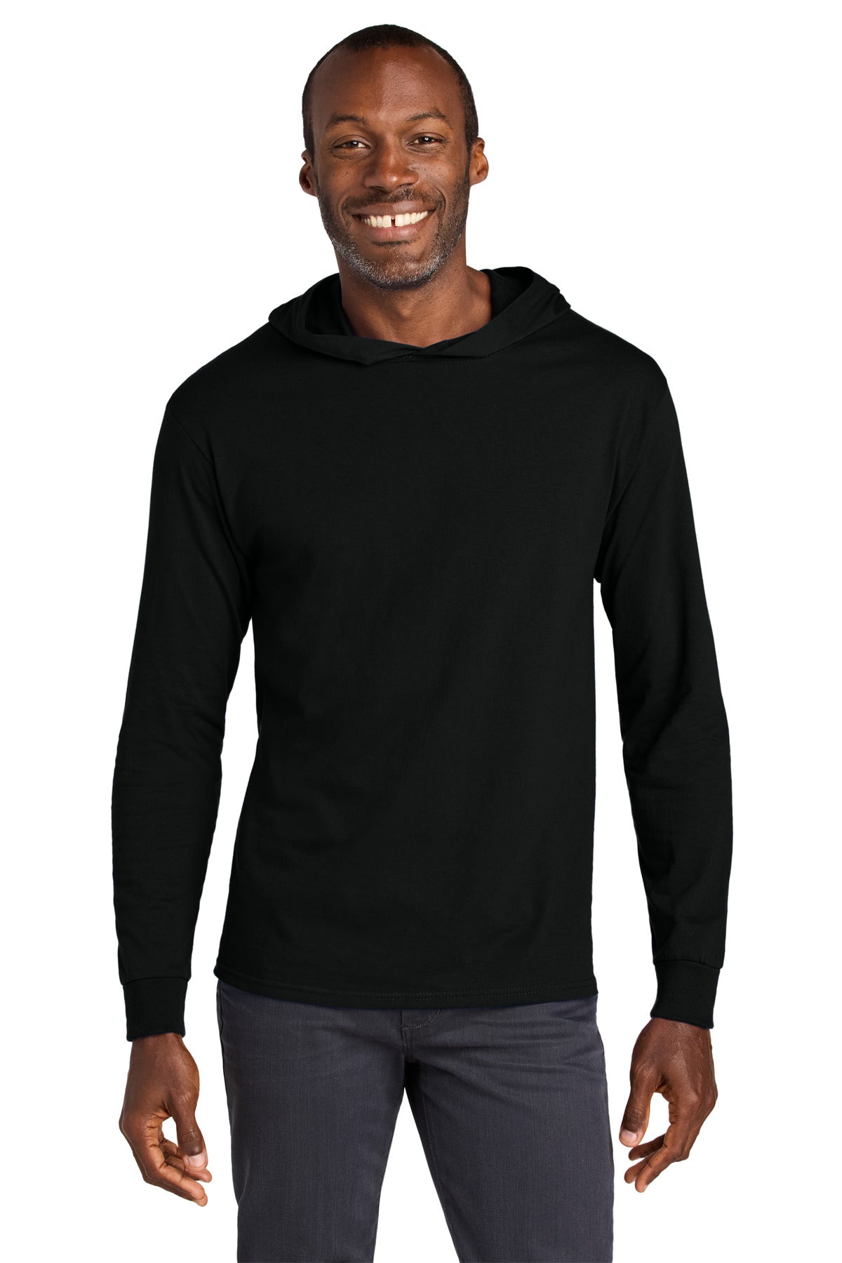 Jerzees Classics? Unisex Cotton Long Sleeve Hooded T-Sh