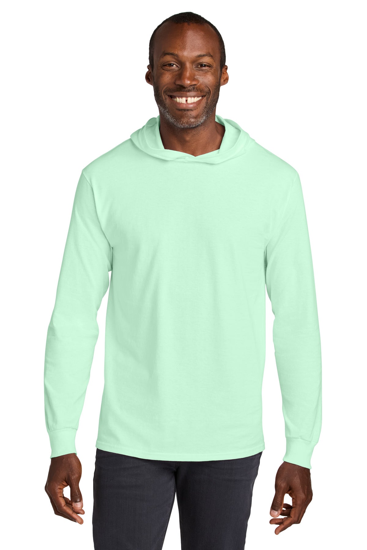Jerzees Classics? Unisex Cotton Long Sleeve Hooded T-Sh