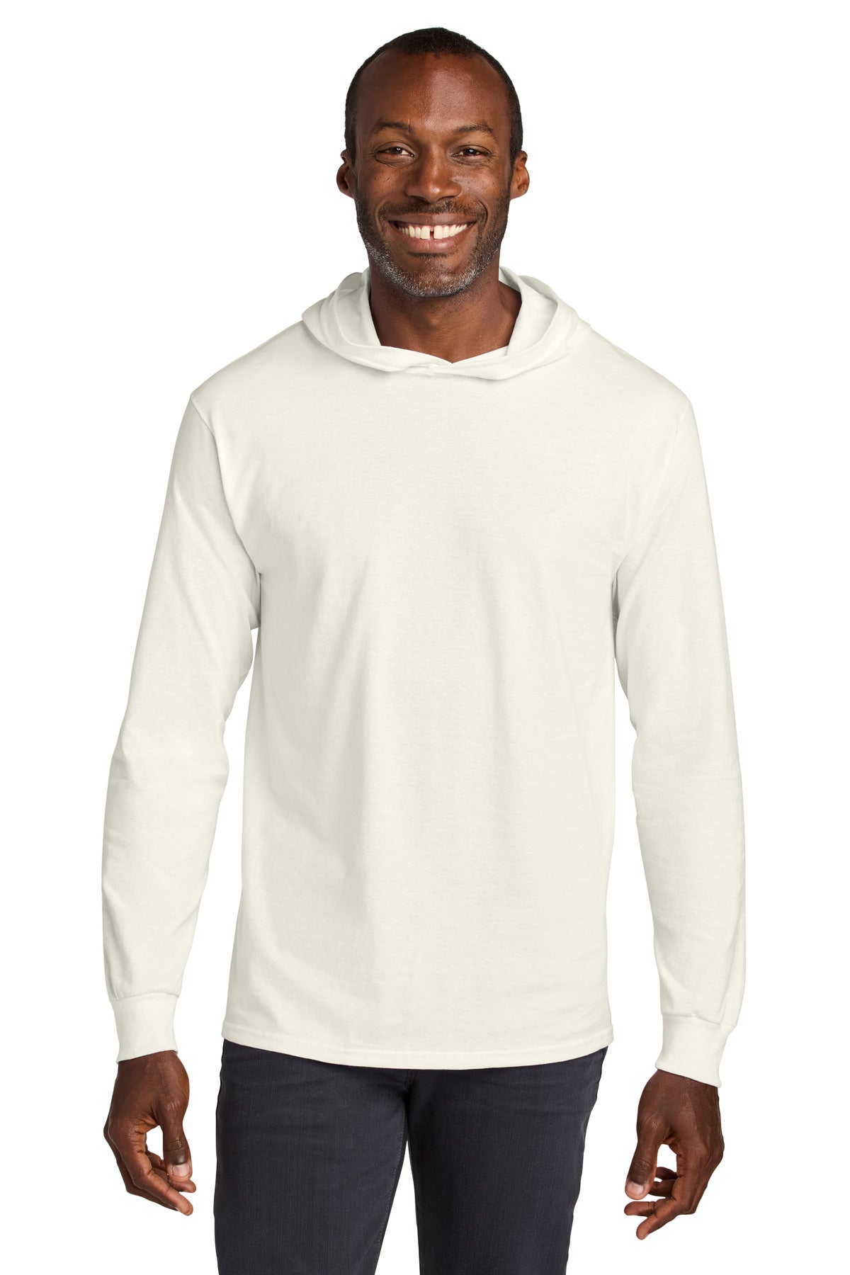 Jerzees Classics? Unisex Cotton Long Sleeve Hooded T-Sh