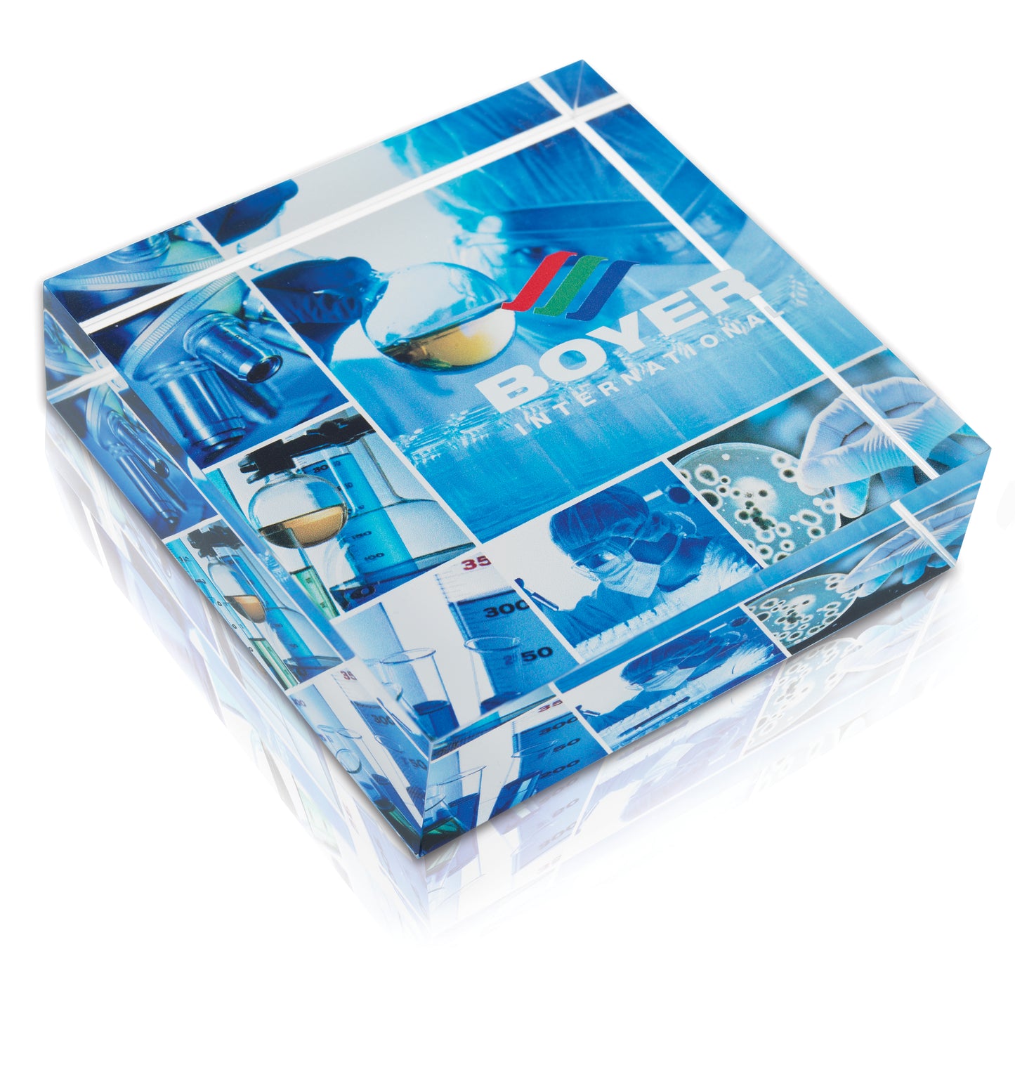 JAFFA Square Acrylic Paperweight-36680