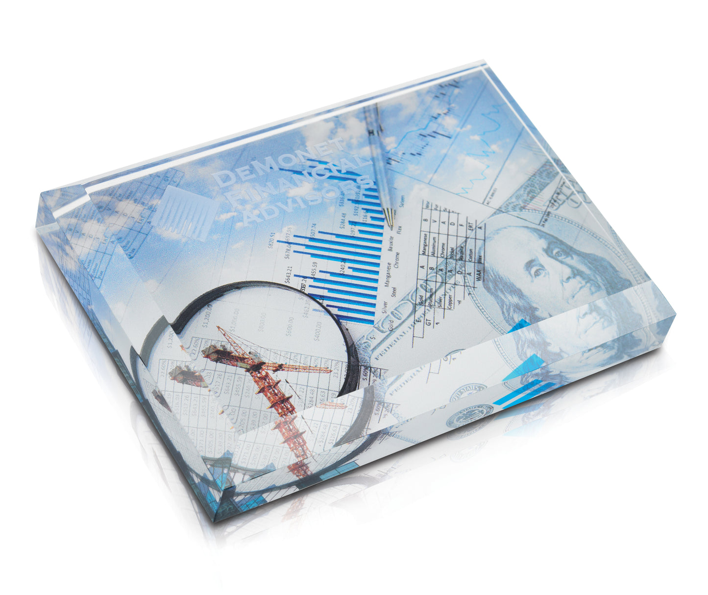 JAFFA Business Card Paperweight-36681
