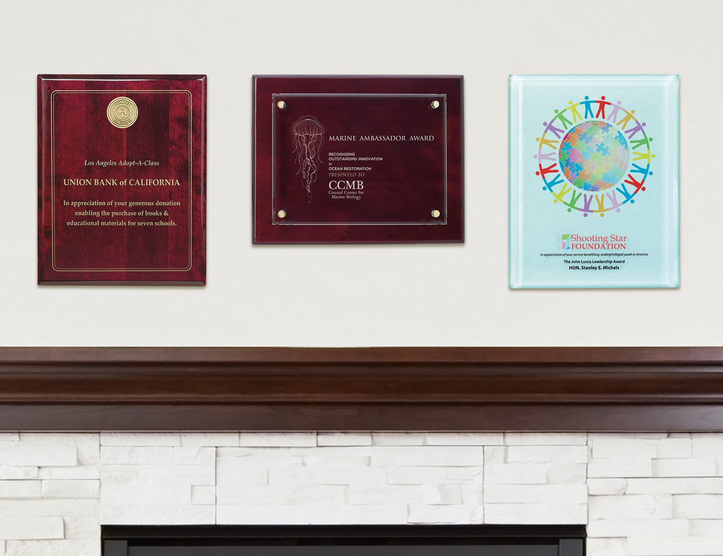 JAFFA Radiant Trillinnium Award Plaque8x10-36691