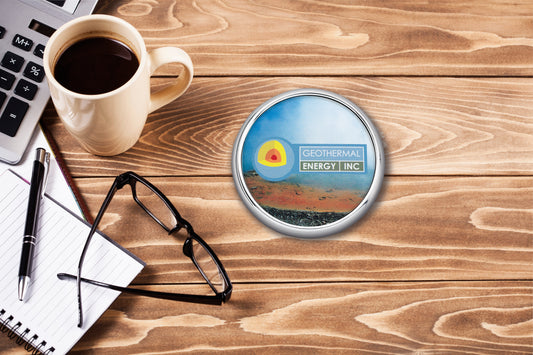 JAFFA Radiant Leather Coaster-36694