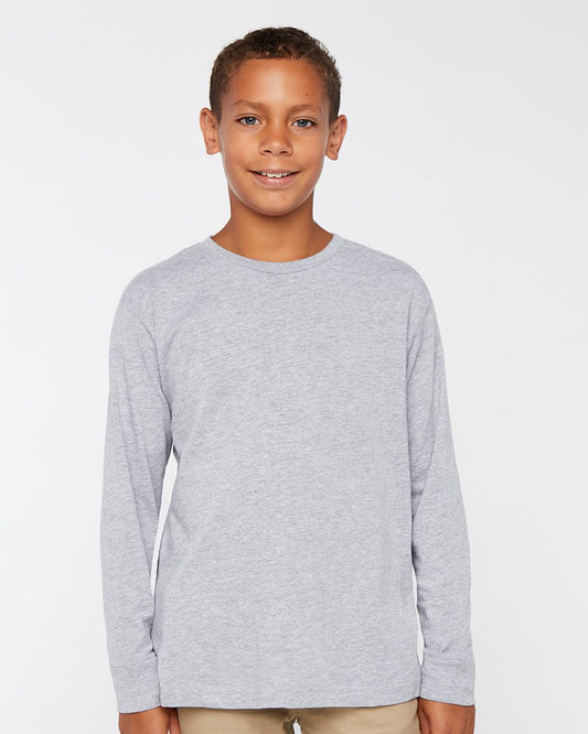 LAT Youth Fine Jersey Long Sleeve Tee - 6201