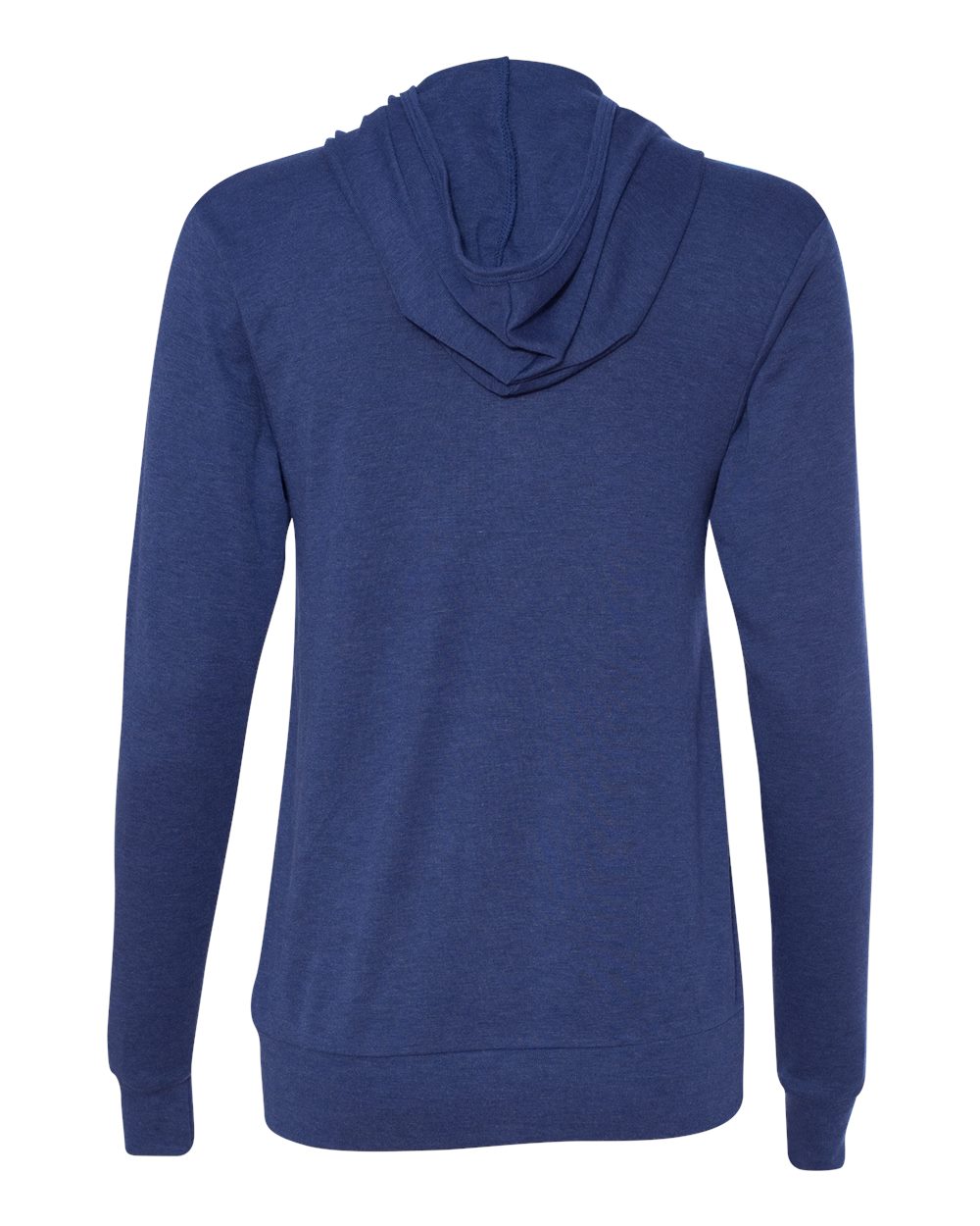 BELLA + CANVAS Triblend Lightweight Full-Zip Hooded Long Sleeve Tee - 3939