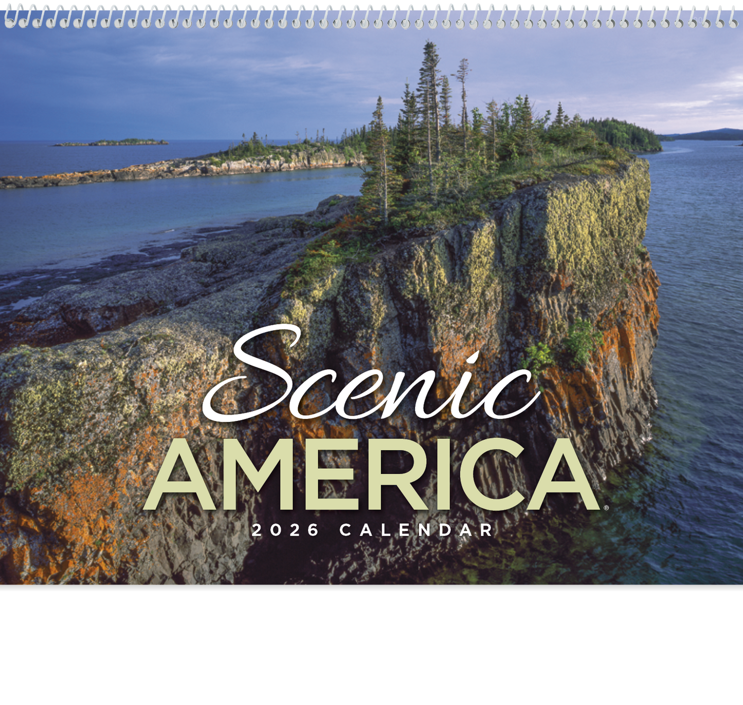 HotLine Products Scenic America Appointment Calendar Spiral-400