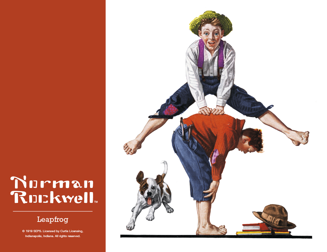 HotLine Products Norman Rockwell Appointment Calendar Spiral-402H