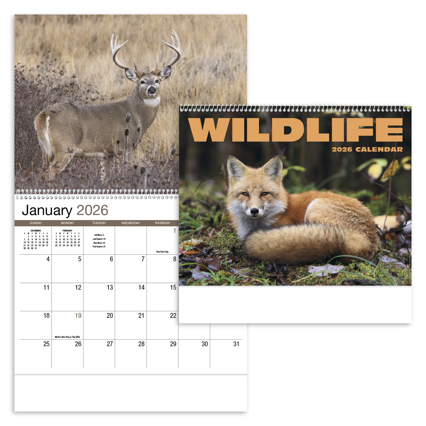 HotLine Products Wildlife Appointment Calendar Spiral-403