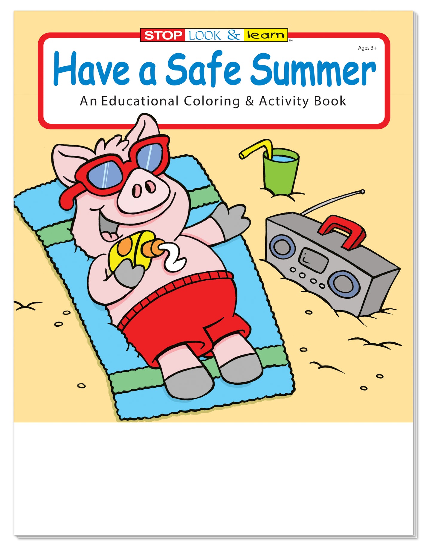 Coloring Book Have a Safe Summer-40645