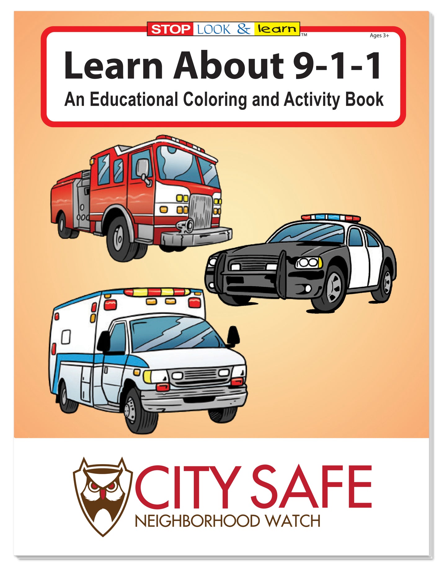 Coloring Book Learn About 911-40651