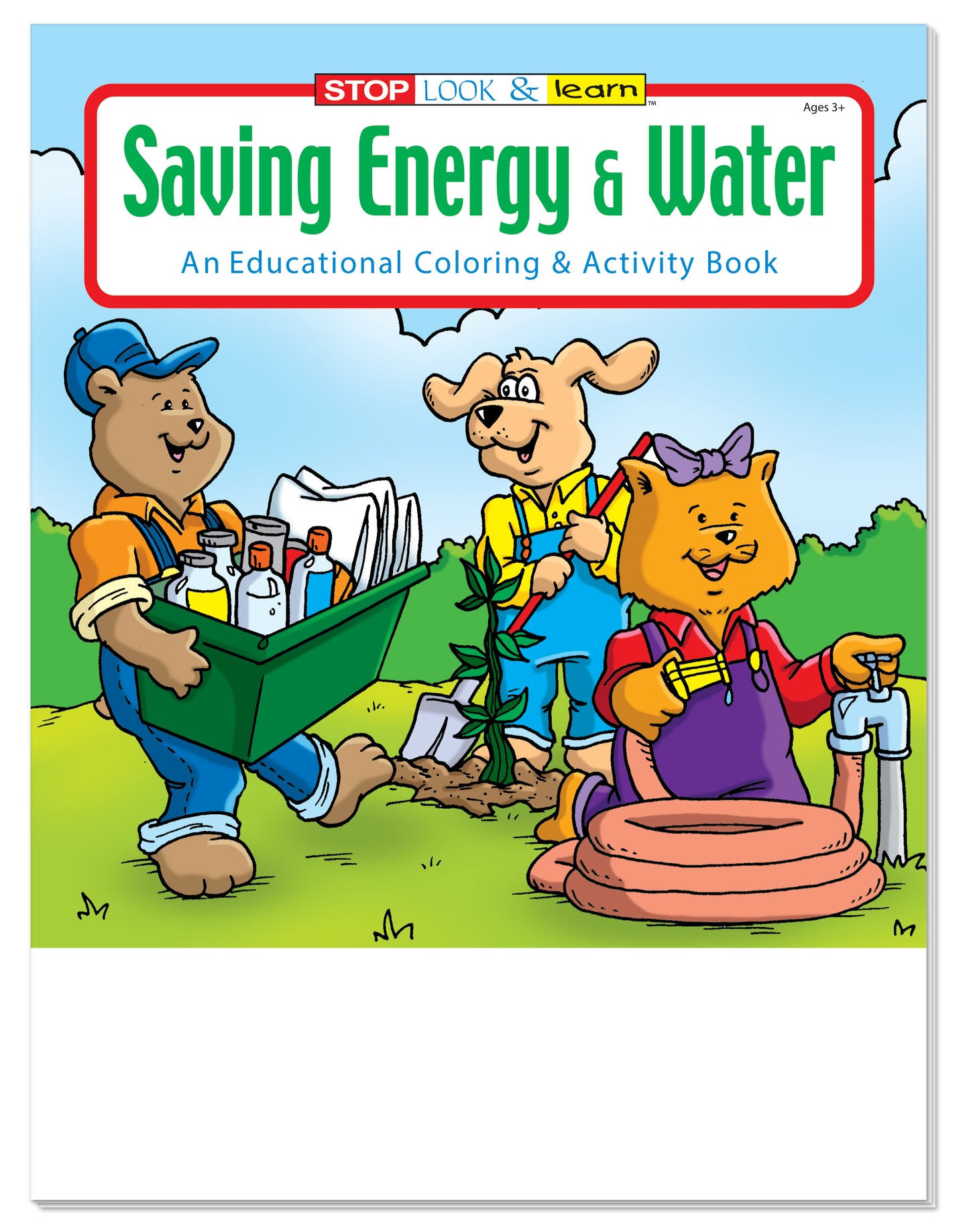 Coloring Book Saving Energy and Water-40655