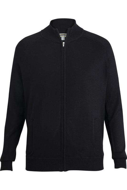 Acrylic Blend Unisex Sweater Jacket