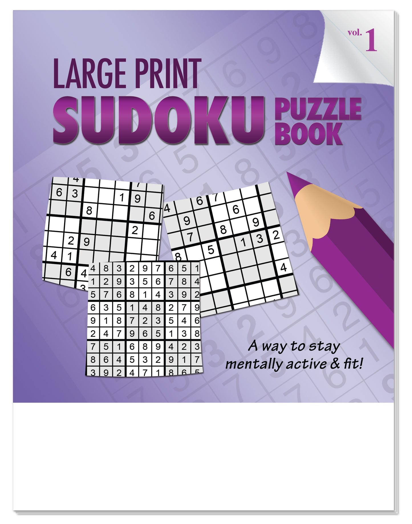 Puzzle Book LARGE PRINT Sudoku-40937