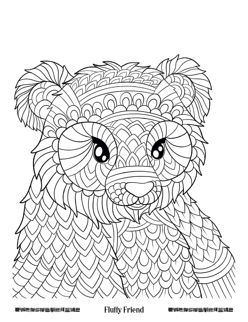 Good Value Wild Wonders Adult Coloring Book-41040