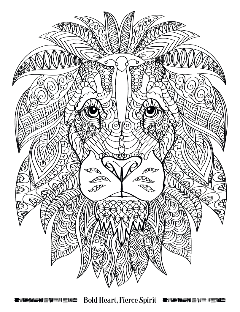 Good Value Wild Wonders Adult Coloring Book-41040