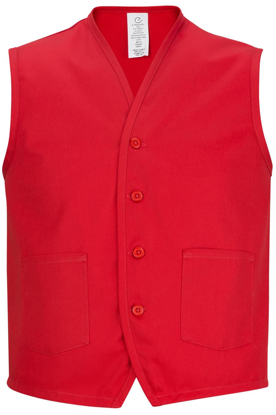 Apron Vest With Waist Pockets - 4106