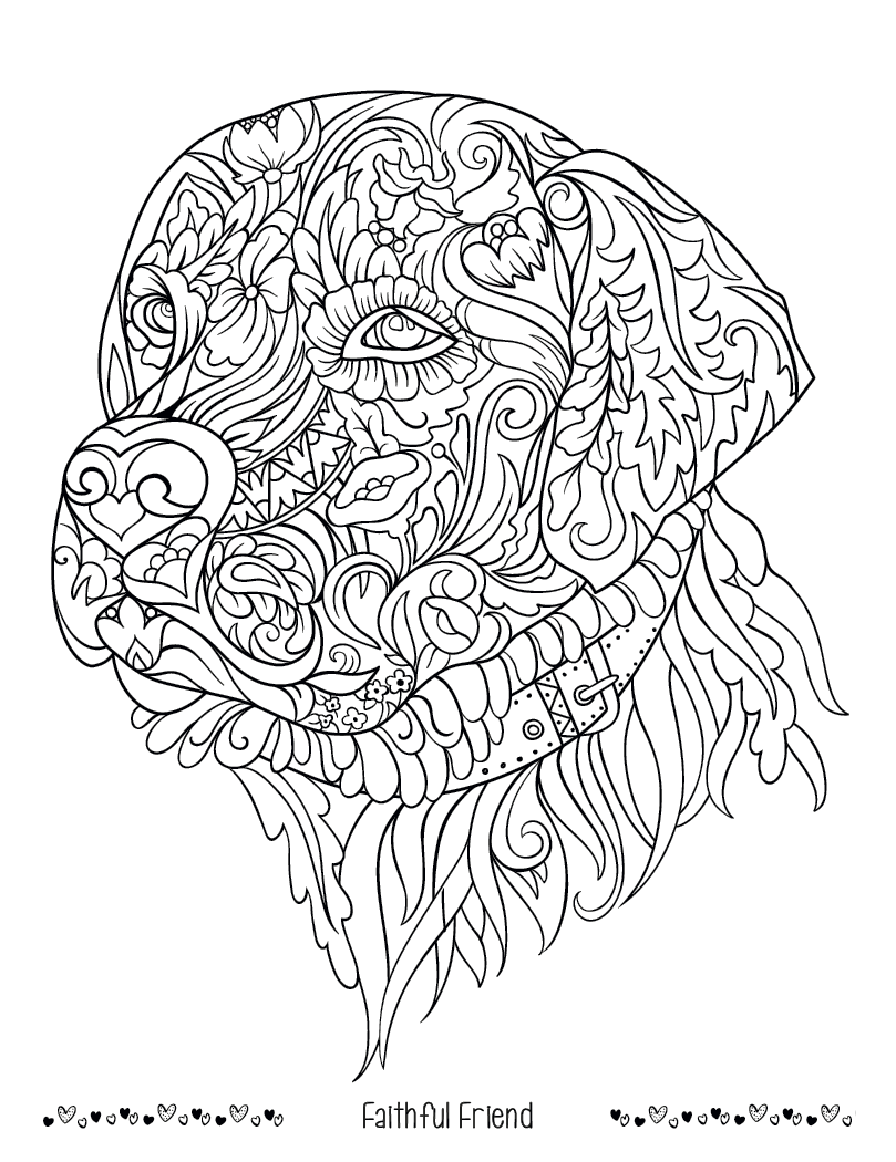 Good Value Unwind with Pets Adult Coloring Book-41269