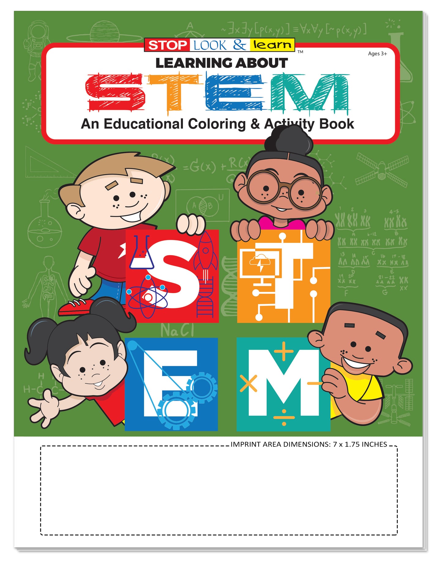 Coloring Book Learning About STEM-41276