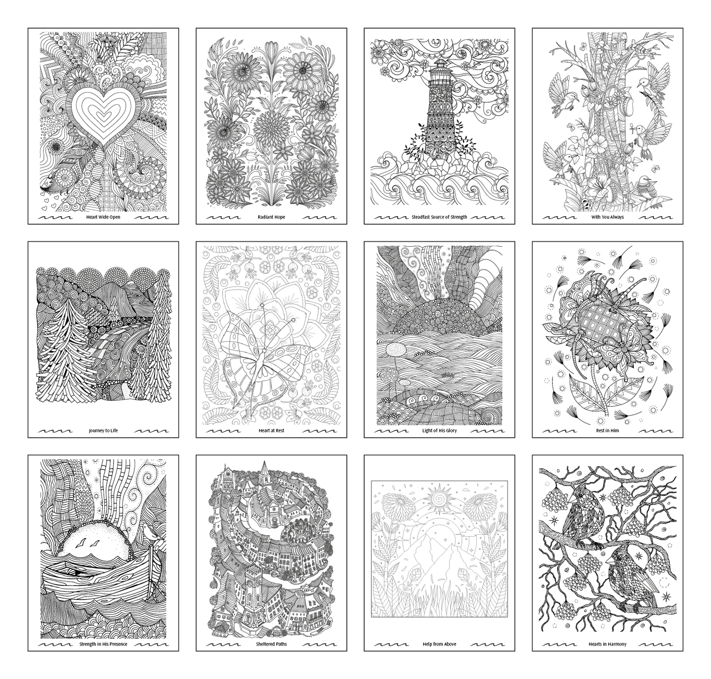 Good Value Faithful Reflections Adult Coloring Book-41281