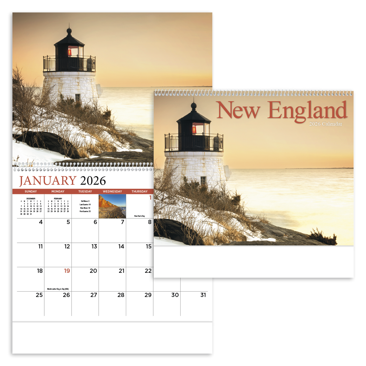 HotLine Products New England Appointment Calendar Spiral-412