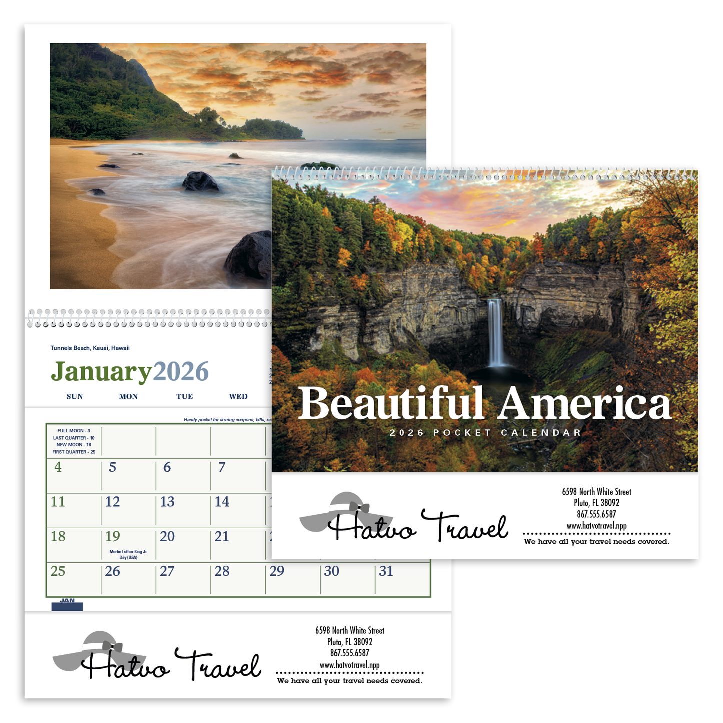 Triumph Calendars Beautiful America Pocket Calendar-4150
