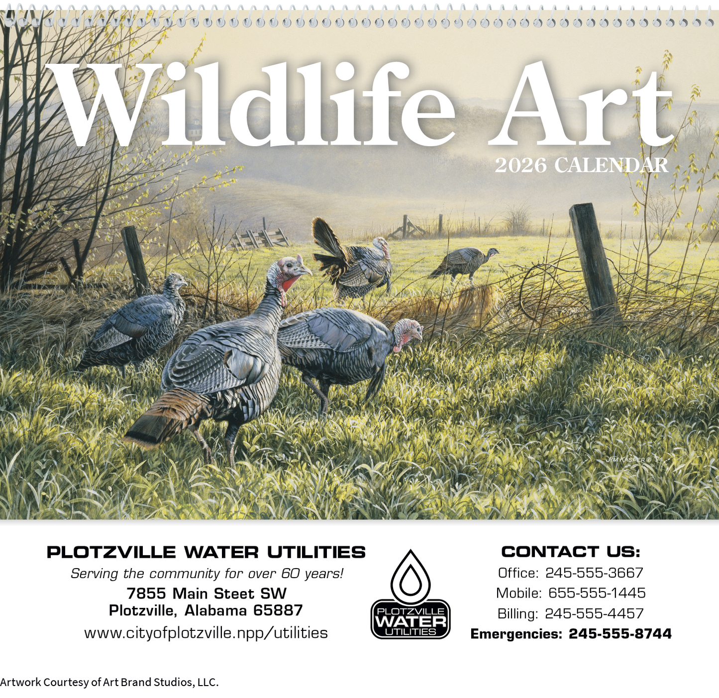 Triumph Calendars Wildlife Art Pocket Calendar-4153