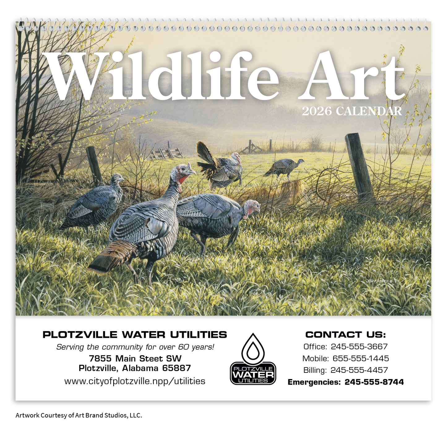 Triumph Calendars Wildlife Art Pocket Calendar-4153