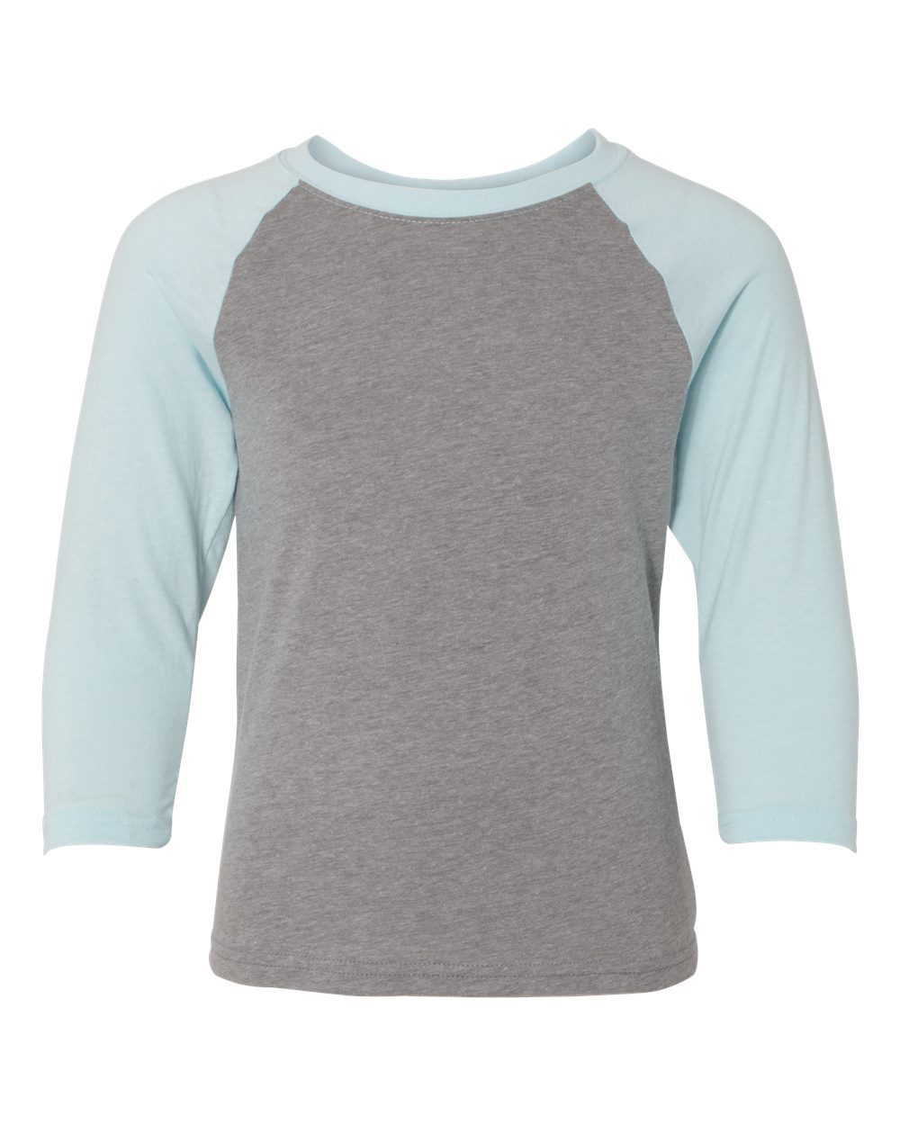 Next Level Youth CVC Three-Quarter Sleeve Raglan T-Shirt - 3352