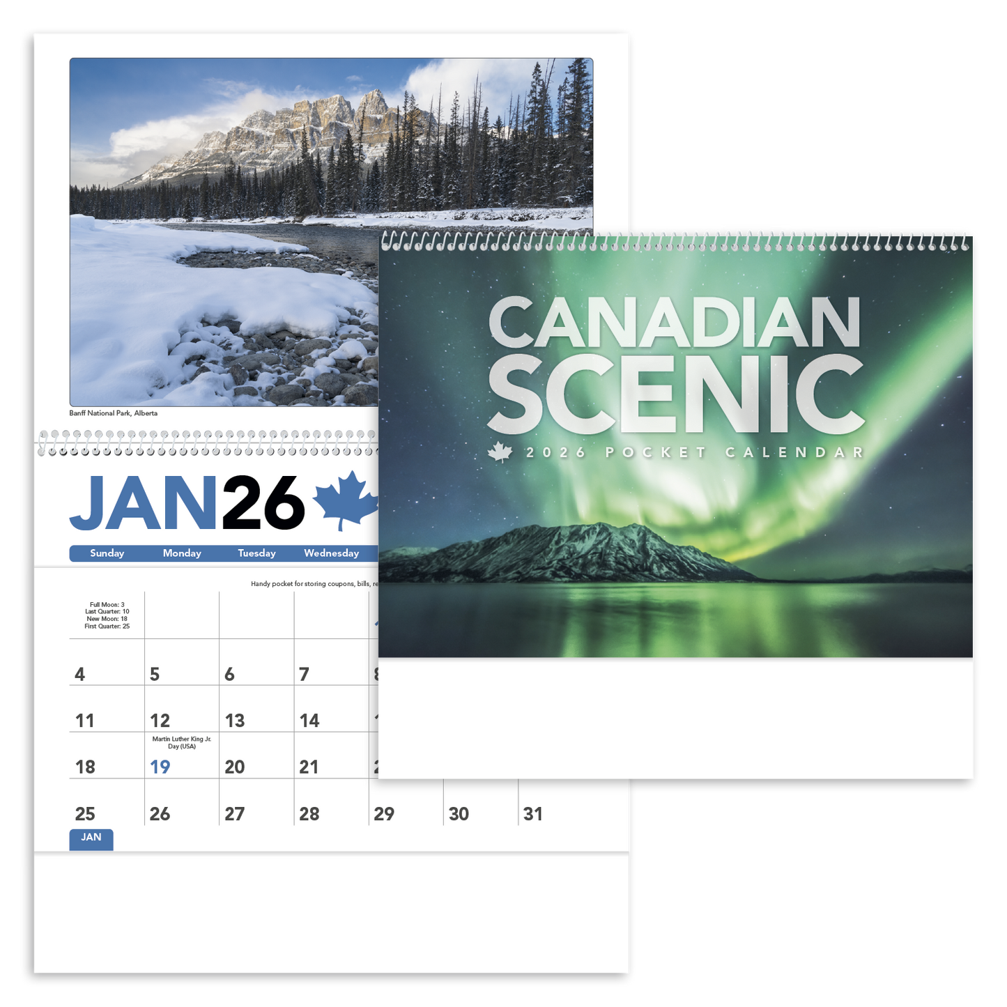 Triumph Calendars Canadian Scenic Pocket Calendar-4160