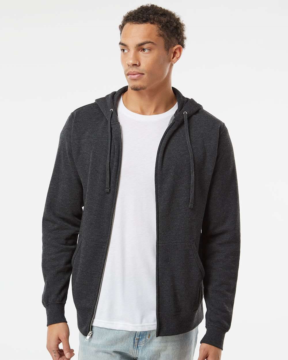 Independent Trading Co. Full-Zip Hooded Sweatshirt - AFX4000Z