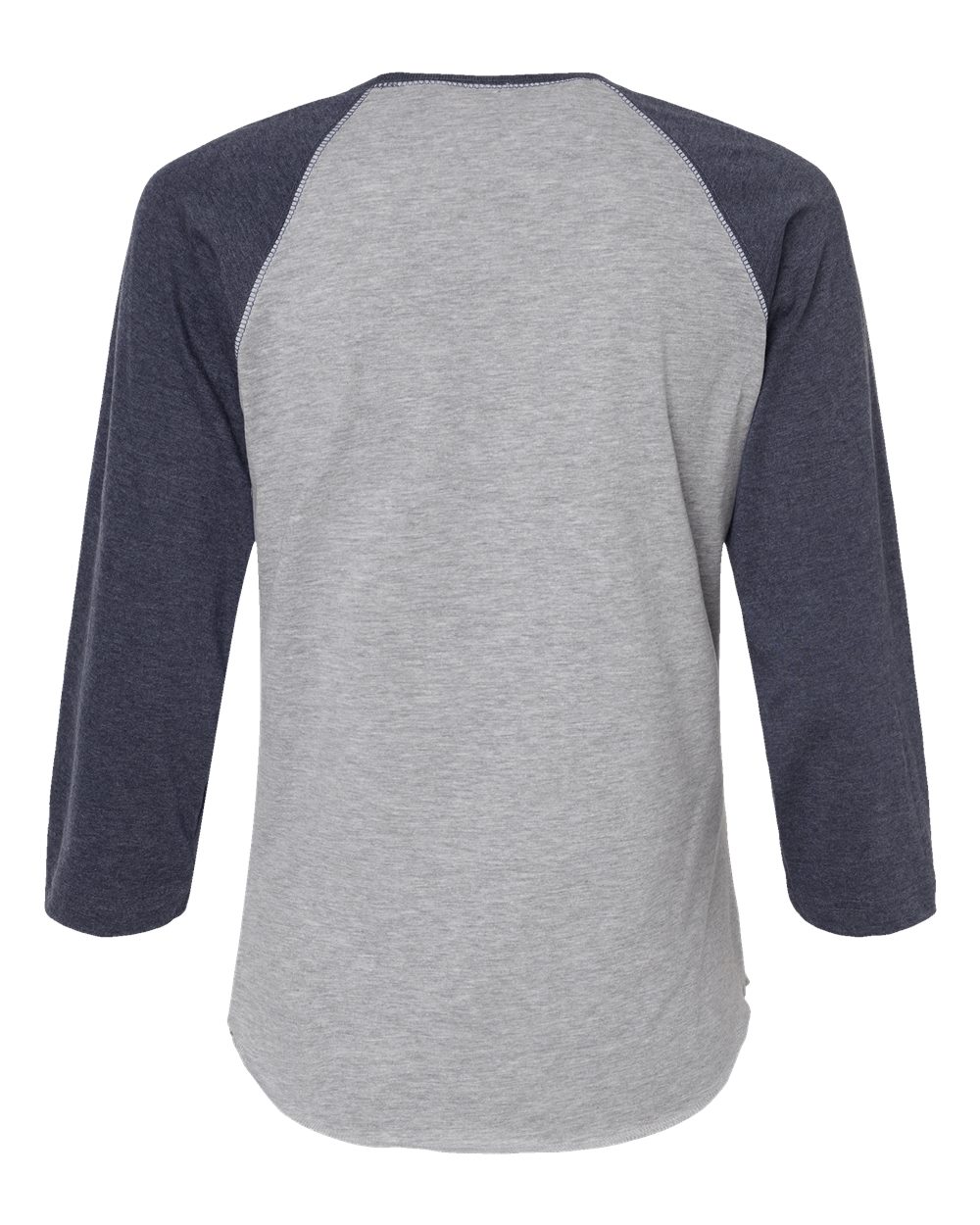 LAT Women's Baseball Fine Jersey Three-Quarter Sleeve Tee - 3530
