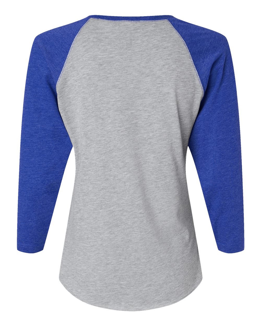 LAT Women's Baseball Fine Jersey Three-Quarter Sleeve Tee - 3530